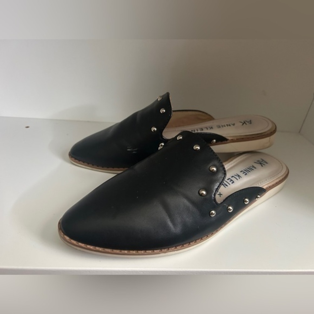 Anne Klein Black Women's Mules